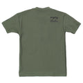 BILLABONG KIDS Little Boy Green Short Sleeve Rashguard Top Back