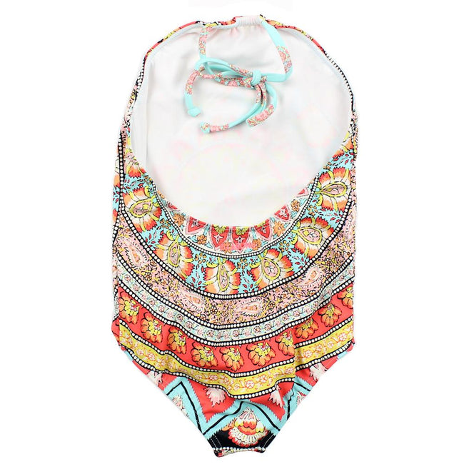 BILLABONG Little Girl "Samsara" One Piece Halter Swimsuit