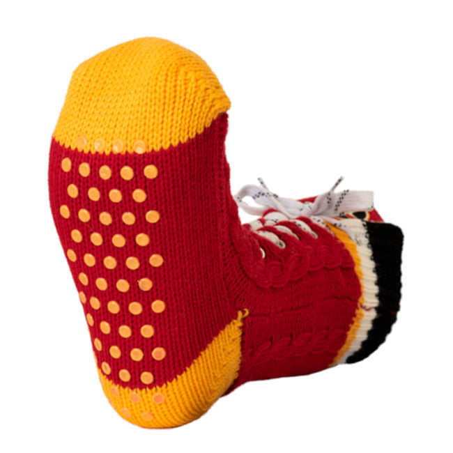 Calgary Flames Skate Slipper Socks