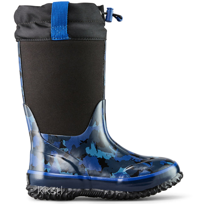 cougar  boys navy camo winter slosher boot