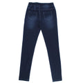 DEX KIDS Big Girl Blue Pull On Stretch Jeggings Back