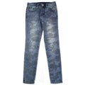 DEX KIDS Big Girl Denim Pull on Camo Jean Front