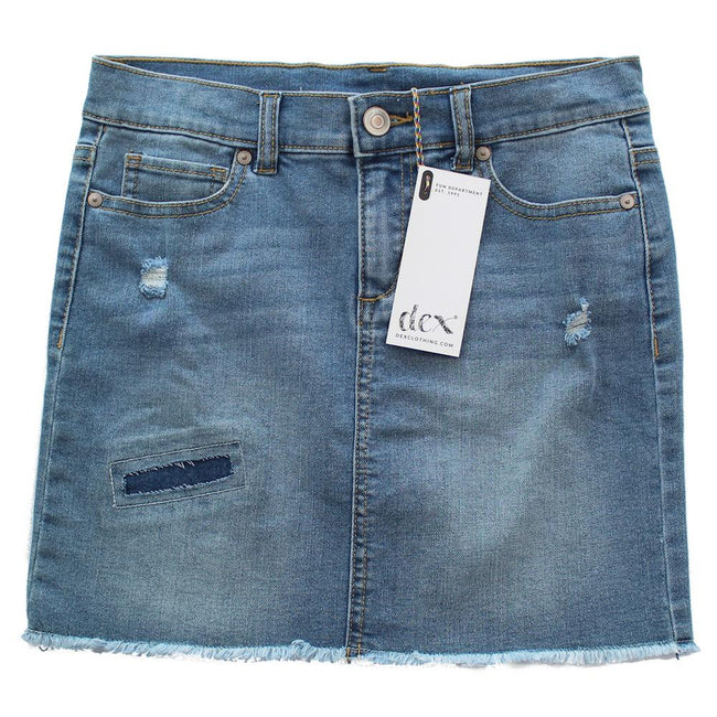 DEX KIDS Big Girl Denim Short Skirt Front
