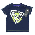 GUESS KIDSWEAR Baby Boy Short Sleeve Dark Blue T-Shirt