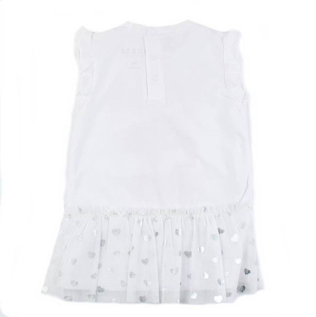 GUESS KIDSWEAR Baby Girl Graphic Top and Leggings Logo