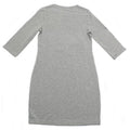 GUESS KIDSWEAR Preteen Girl Embellished Grey Tee Shirt Dress Back