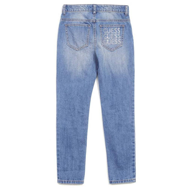 GUESS KIDSWEAR Preteen Girls Med Wash Skinny Jeans