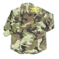 GUESS KIDSWEAR Little Boy Long Sleeve Camo Shirt Back