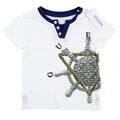 GUESS KIDSWEAR Little Boy Nautical Short Sleeve T-Shirt