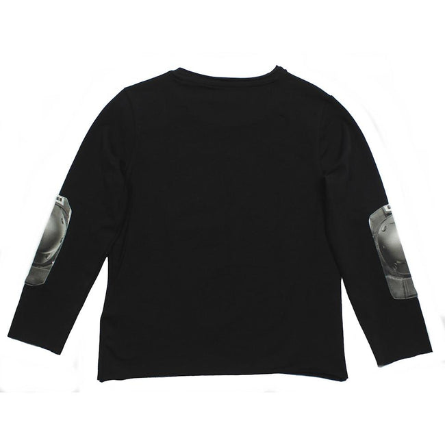 GUESS KIDSWEAR Little Boy Skateboard Long Sleeve Tee Shirt Back