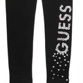 GUESS KIDSWEAR Little Girl Foil Hearts Leggings Detail