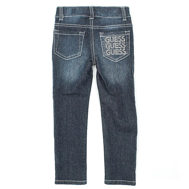 GUESS KIDSWEAR Little Girl Low Rise Skinny Jean Back