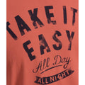 Jack Jones Take It Easy Short Sleeve Tee Front Graphic