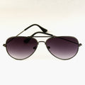 Pilot Style Aviator Sunglasses Grey