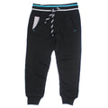 mid little girl black sweatpants joggers front