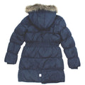NAME IT Big Girls Navy Down Filled Winter Jacket Back