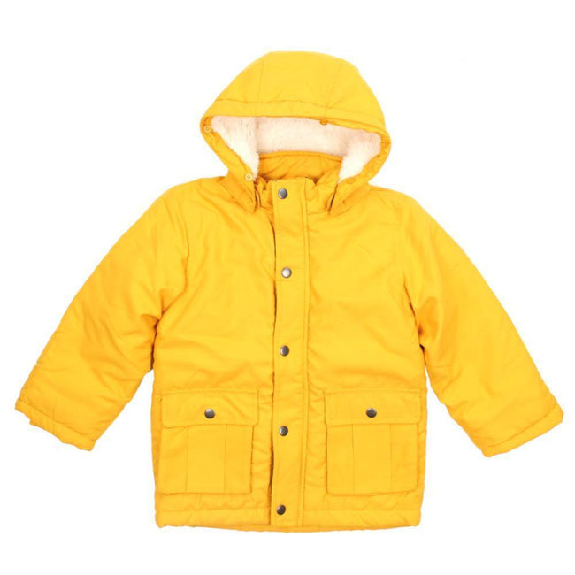 NAME IT Little Boys Golden Orange Winter Jacket