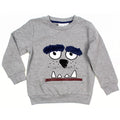 Name It Little Boy Organic Cotton Grey Long Sleeve Sweater