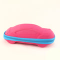 Pink Blue Zipper Glasses Car Case