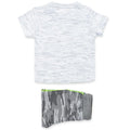 Losan Baby Boy Camo Shorts Grey Tee Shirt
