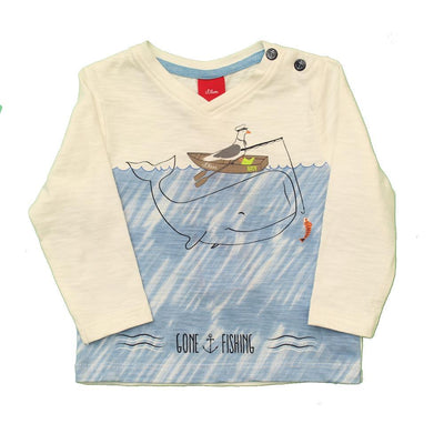 S. OLIVER Baby Boy Nautical Long Sleeve T-Shirt