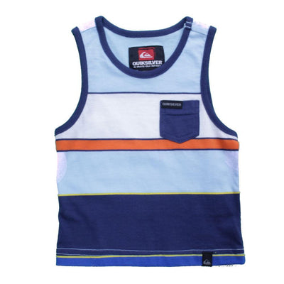 QUICKSILVER Baby Boy Blue Striped Tank Top