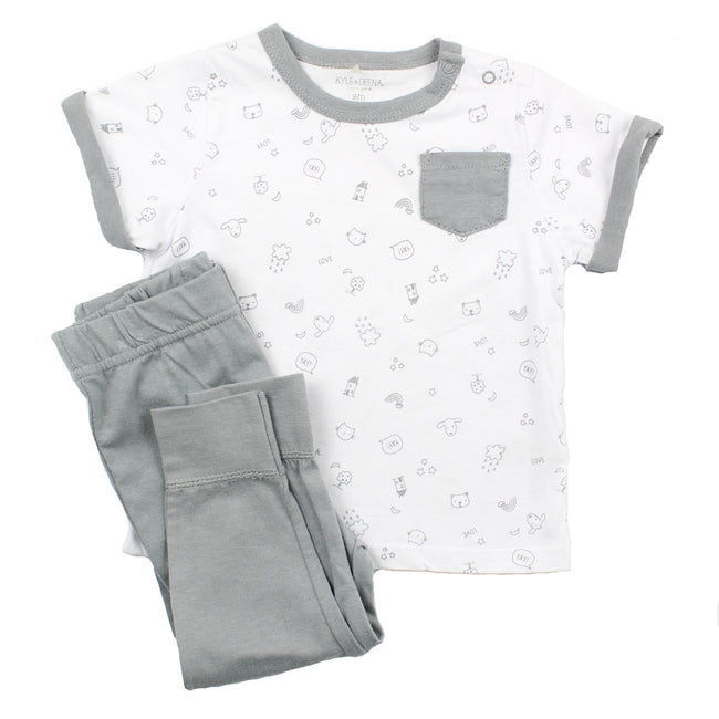 Baby Boy 2 Piece Pants and T-Shirt