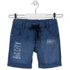 Losan Little Boys Blue Cotton Shorts