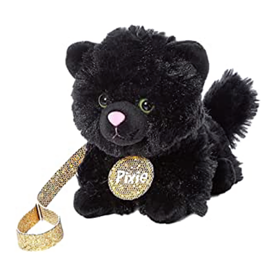 GUND Justice Pet Shop Pixie Black Cat