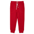 Hatley Little Boy Red Fleece Jogger Pants Front