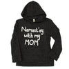 EVER HOTTIE Little Girl Long Sleeve Grey Fleck Graphic  Hoodie