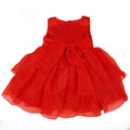ZIGHI Baby Girl Special Occasion Red Dress Back