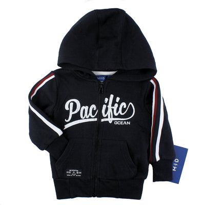 M-I-D Baby Boy Zippered Hoodie