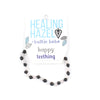 HEALING HAZEL  Balticamber Tender Rose Quartz Necklace
