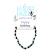 HEALING HAZEL  Balticamber Green Jasper Necklace