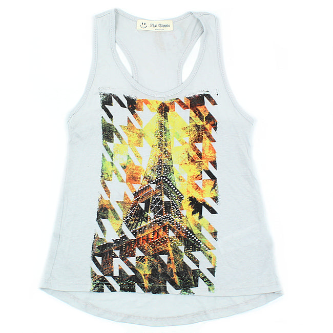 THE CLASSIC Little Girl Grey Tank Top