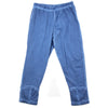 Blubyblu Big Girl Capri Leggings Blue Back Bow