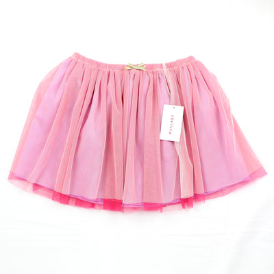 CHELSEA Big Girl Lined Pink Tulle Skirt (Sz 14)