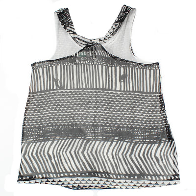 ROXY GIRL Big Girl Black and White Halter Top (Sz 14)
