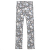 BLUBYBLU Big Girl Skinny Stretch Dark Grey Floral Jean (Sz 14)