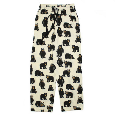 Lazy One Bear Boys Mens Pajama Bottoms Pants