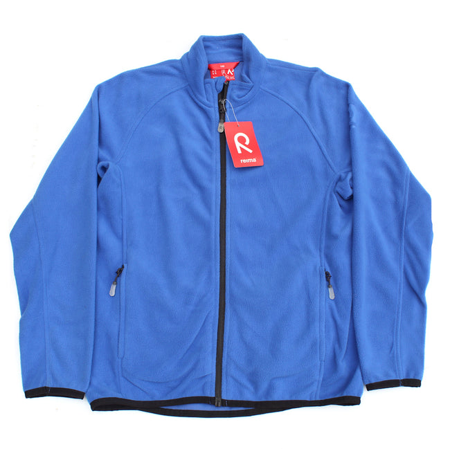 REIMA Big Boys or Girls Blue Zippered Fleece Jacket.