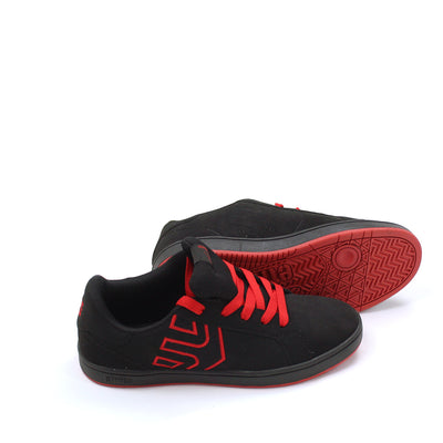 Etnies Boys Athletic Shoes Black Red