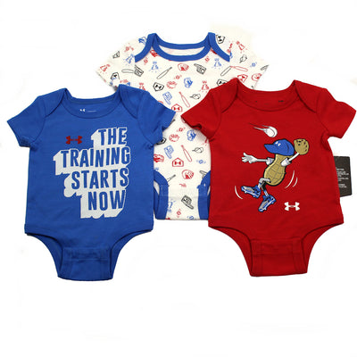 Under Armour Kids Baby 3 Pack Layette Set Newborn