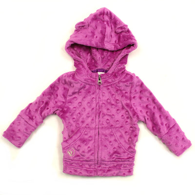 Limeapple Baby Minky Jacket Orchid