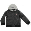 Guess KIDSWEAR Little Boys Faux Leather Bomber Jacket Front