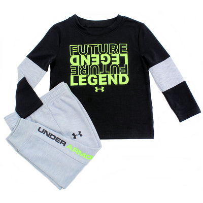 UNDER ARMOUR Kids Baby Boy Future Legend 2 Piece Top and Pants