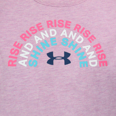 Under Armour Kids Baby Girl Rise N Shine 2 Piece Top and Pants
