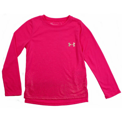 Under Armour Kids Little Girl Jersey Pinkadellic T-Shirt
