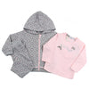 Dirkje Baby Girl Hooded Jacket T-shirt and Pants